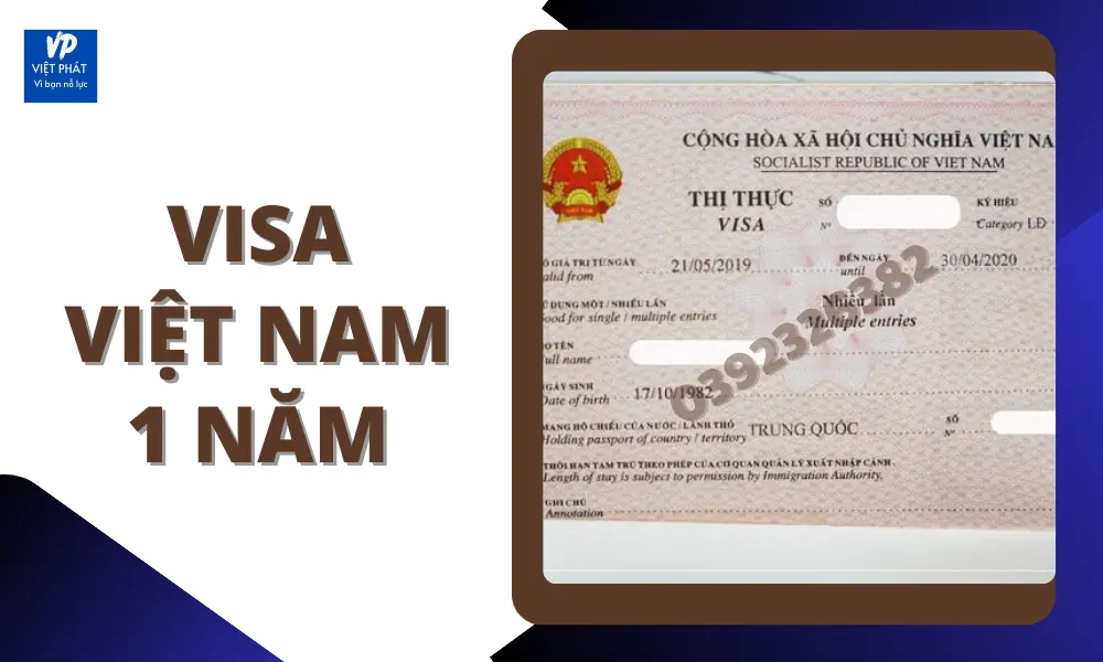 VISA VIỆT NAM 1 NĂM