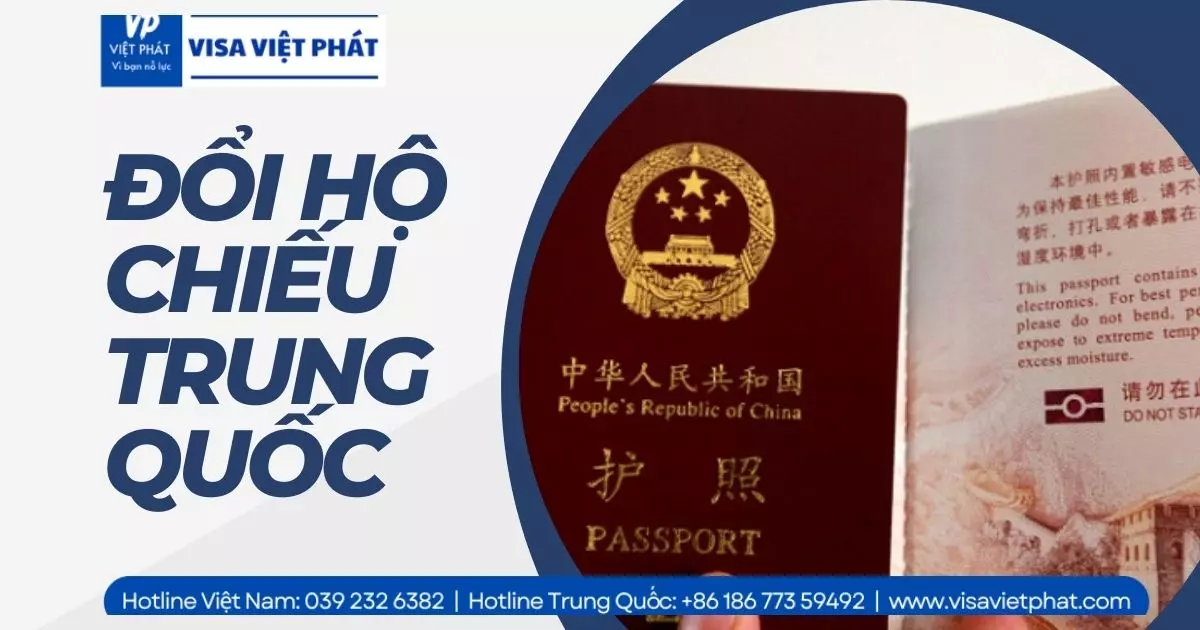 Đổi Hộ Chiếu Trung Quốc